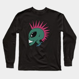 Alien punk Long Sleeve T-Shirt